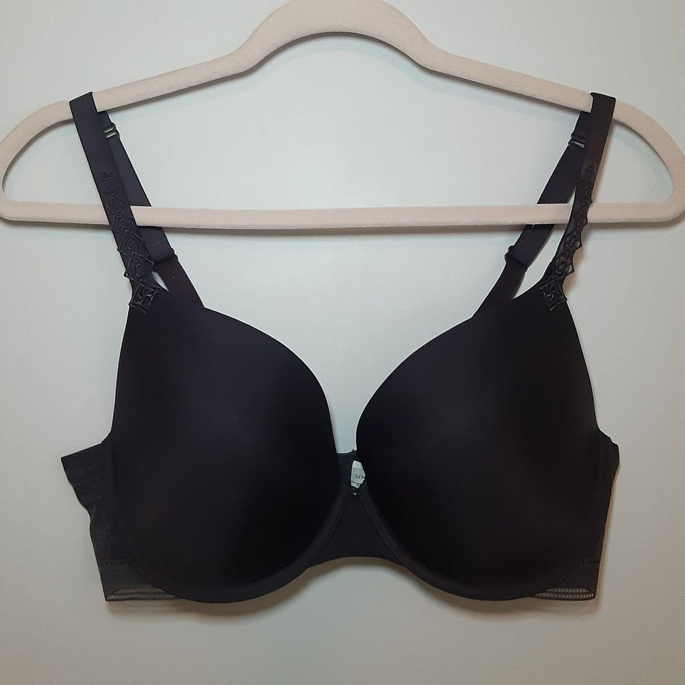 Simone Perele Black Molded Cup Bra with Underwire (X2)